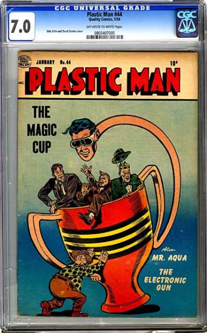 CGC Graded Comics - Plastic Man #44 (CGC)