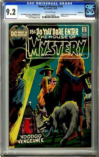 CGC Graded Comics - House of Mystery #193 (CGC) - Dc - House Of Mystery - No 143 - Aug - Voodoo Vengeance