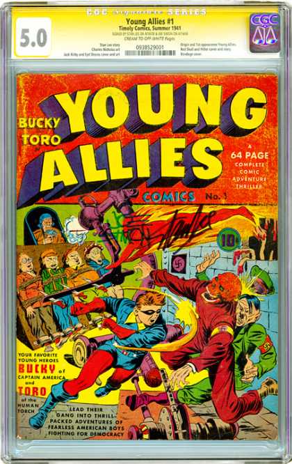 CGC Graded Comics - Young Allies #1 (CGC)