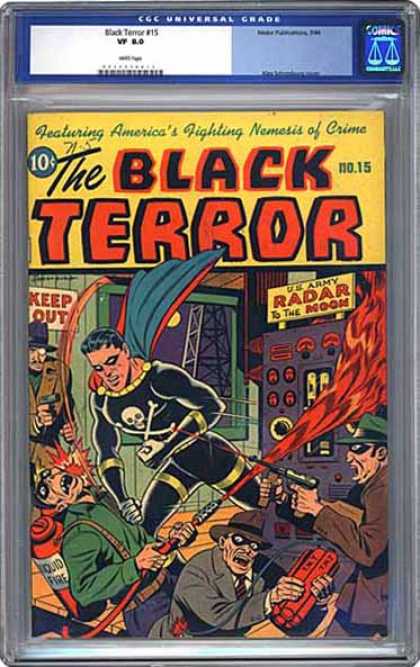 CGC Graded Comics - Black Terror #15 (CGC)
