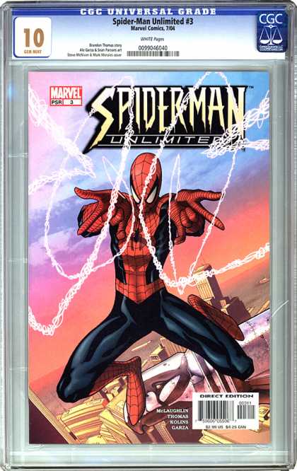 CGC Graded Comics - Spider-Man Unlimited #3 (CGC)