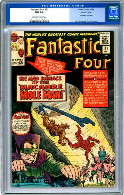 CGC Graded Comics - Fantastic Four #31 (CGC)