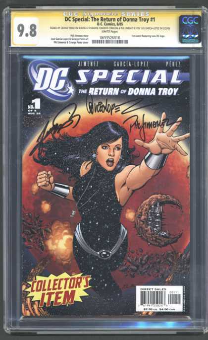 CGC Graded Comics - DC Special: The Return of Donna Troy #1 (CGC)