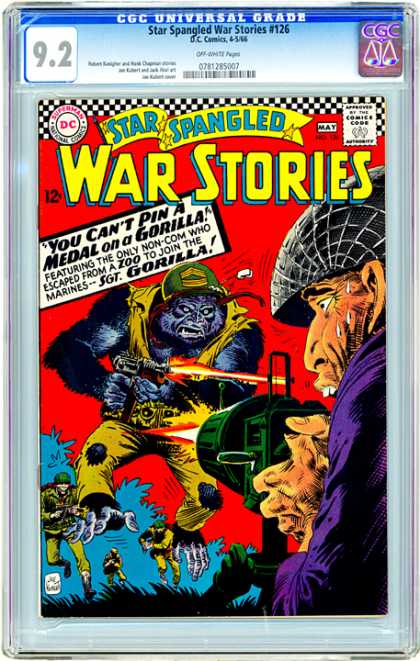 CGC Graded Comics - Star Spangled War Stories #126 (CGC)