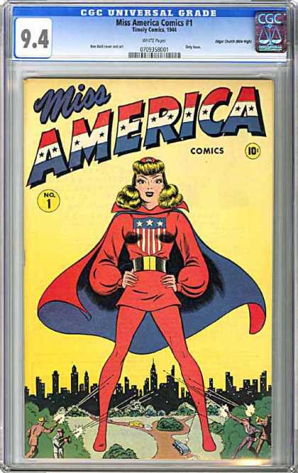 CGC Graded Comics - Miss America Comics #1 (CGC)