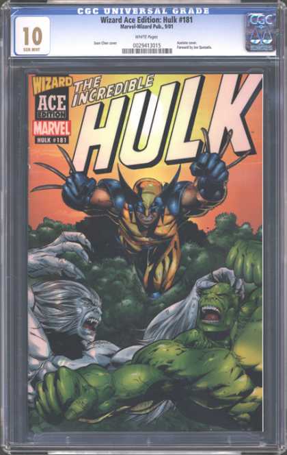 CGC Graded Comics - Wizard Ace Edition: Hulk #181 (CGC)