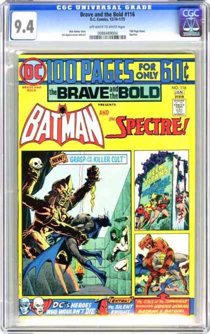 CGC Graded Comics - Brave and the Bold #116 (CGC)