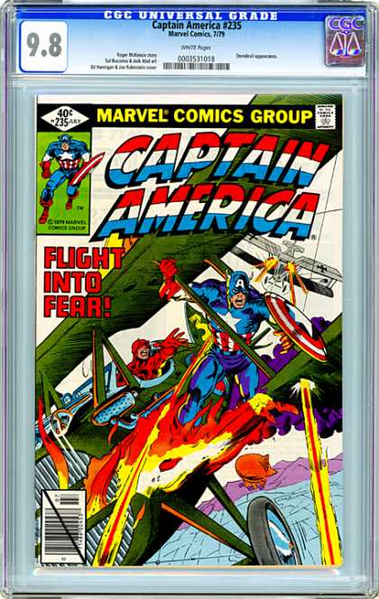 CGC Graded Comics - Captain America #235 (CGC)