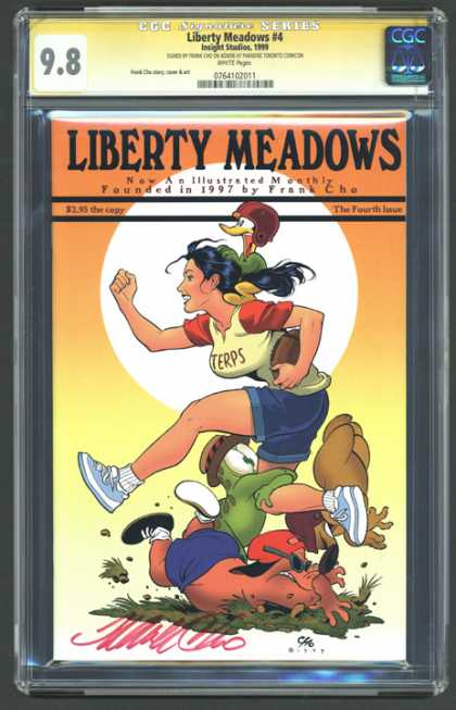 CGC Graded Comics - Liberty Meadows #4 (CGC)