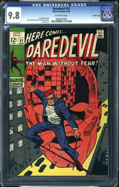 CGC Graded Comics - Daredevil #51 (CGC)
