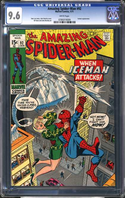 CGC Graded Comics - Amazing Spider-Man #92 (CGC)