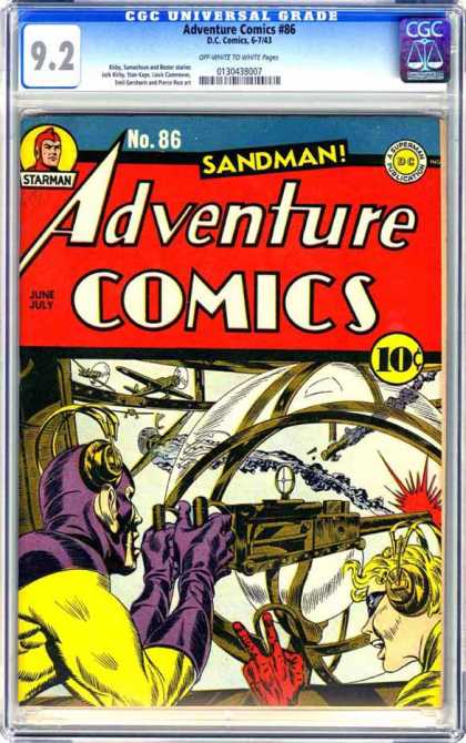 CGC Graded Comics - Adventure Comics #86 (CGC)