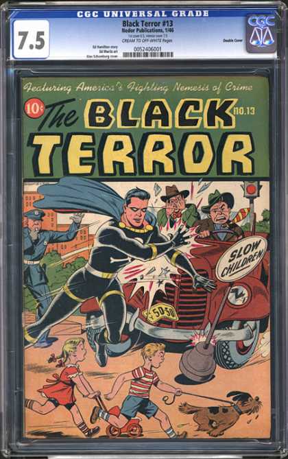 CGC Graded Comics - Black Terror #13 (CGC)