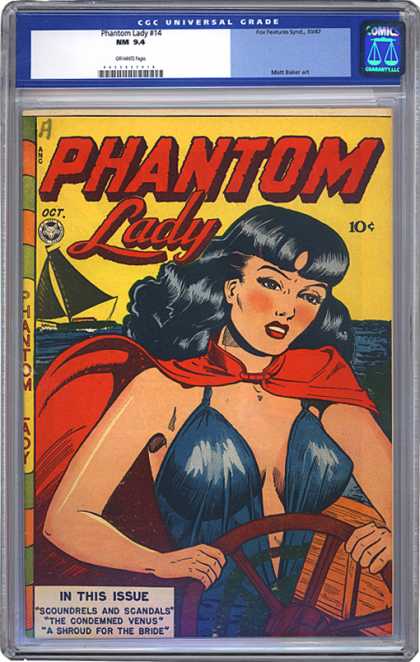 CGC Graded Comics - Phantom Lady #14 (CGC)