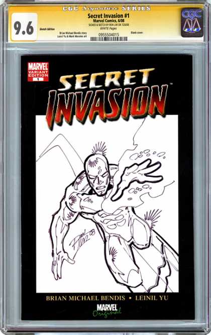 CGC Graded Comics - Secret Invasion #1 (CGC) - Hidden Horror - Fearsome Phantoms - Transparent Terror - Secret Sorrow - Death Unseen