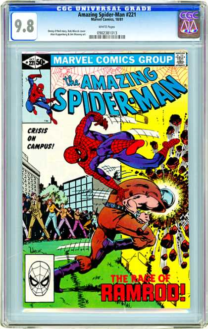 CGC Graded Comics - Amazing Spider-Man #221 (CGC)