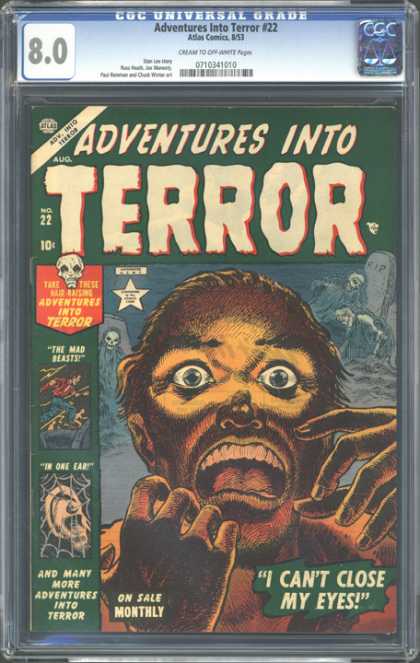 CGC Graded Comics - Adventures Into Terror #22 (CGC)