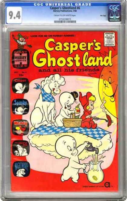 CGC Graded Comics - Casper's Ghostland #6 (CGC)