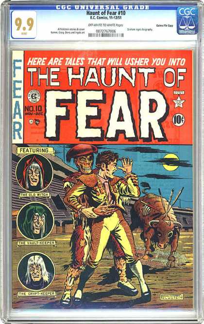 CGC Graded Comics - Haunt of Fear #10 (CGC)