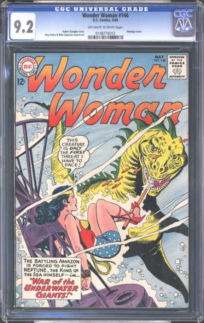 CGC Graded Comics - Wonder Woman #146 (CGC)