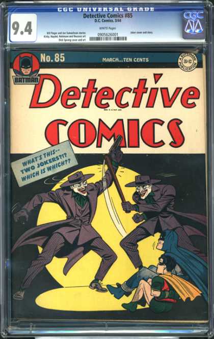 CGC Graded Comics - Detective Comics #85 (CGC)