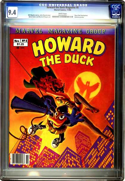CGC Graded Comics - Howard the Duck Magazine #8 (CGC)