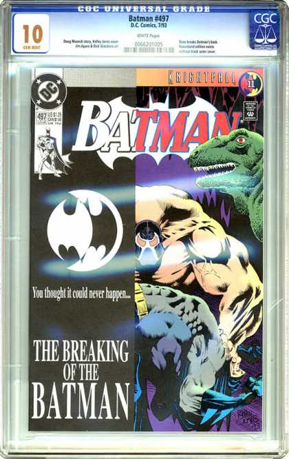 CGC Graded Comics - Batman #497 (CGC)