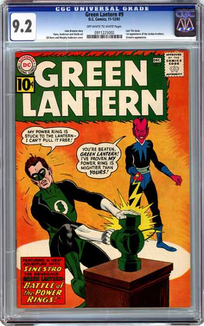 CGC Graded Comics - Green Lantern #9 (CGC)