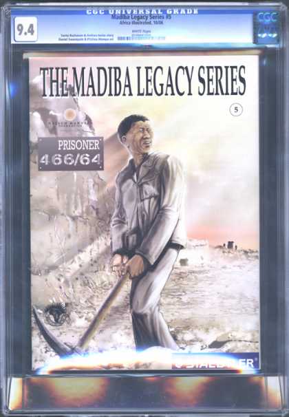 CGC Graded Comics - Madiba Legacy Series #5 (CGC) - Man - Prisoner - Stone - House - The Madiba Legacy Series