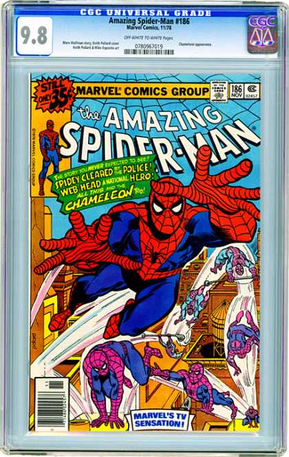 CGC Graded Comics - Amazing Spider-Man #186 (CGC)
