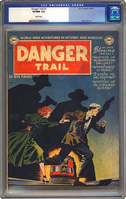 CGC Graded Comics - Danger Trail #1 (CGC)