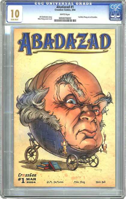 CGC Graded Comics - Abadazad #1 (CGC) - Abadazad - Crossgen Comics - Mar 2004 - Book - Universal