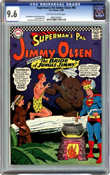 CGC Graded Comics - Superman's Pal Jimmy Olsen #98 (CGC)