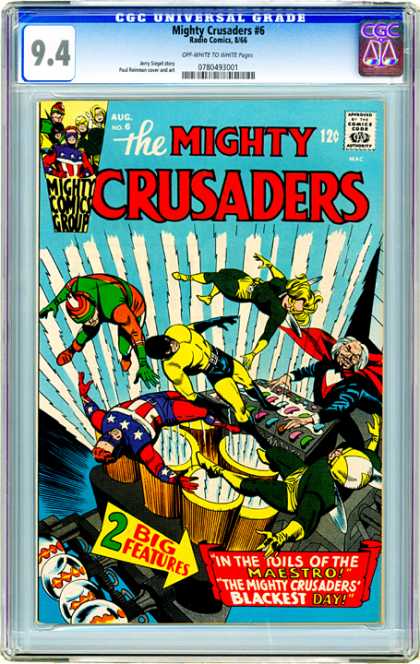 CGC Graded Comics - Mighty Crusaders #6 (CGC)