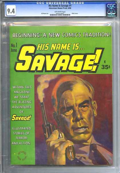 CGC Graded Comics - His Name Is Savage #1 (CGC)