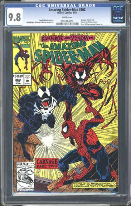 CGC Graded Comics - Amazing Spider-Man #362 (CGC)