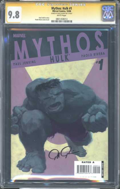 CGC Graded Comics - Mythos: Hulk #1 (CGC)