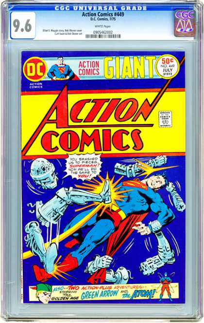 CGC Graded Comics - Action Comics #449 (CGC)