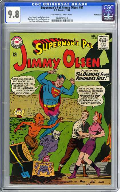 CGC Graded Comics - Superman's Pal Jimmy Olsen #81 (CGC)