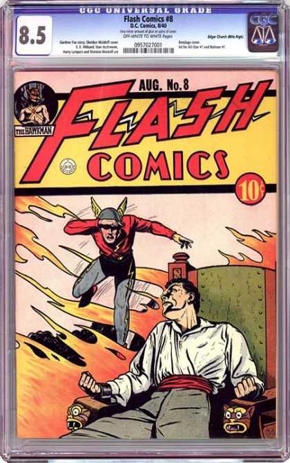 CGC Graded Comics - Flash Comics #8 (CGC)