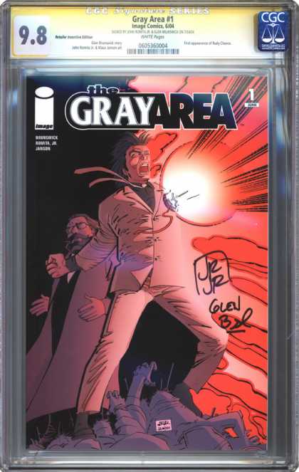 CGC Graded Comics - Gray Area #1 (CGC) - Gray Area 1 - Glen - Red - Autographed - 2 Men
