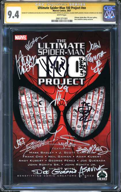 CGC Graded Comics - Ultimate Spider-Man 100 Project #nn (CGC)