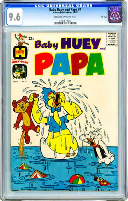 CGC Graded Comics - Baby Huey and Papa #4 (CGC)