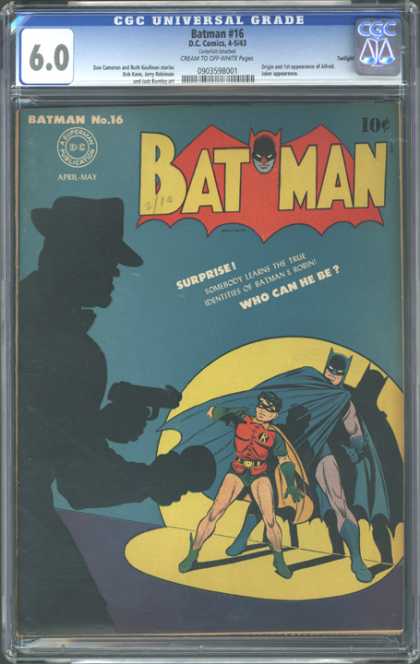CGC Graded Comics - Batman #16 (CGC)