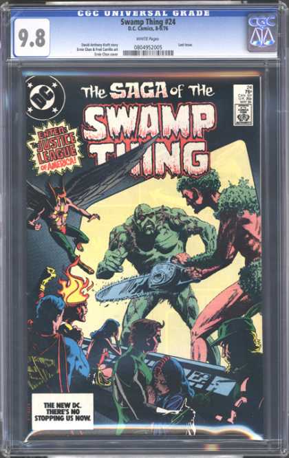CGC Graded Comics - Swamp Thing #24 (CGC)