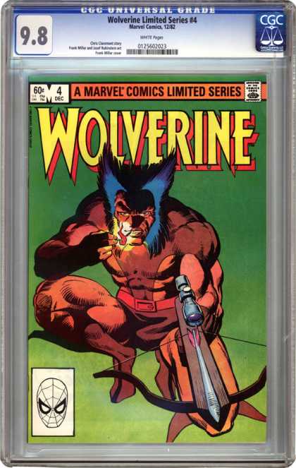 CGC Graded Comics - Wolverine Limited Series #4 (CGC)