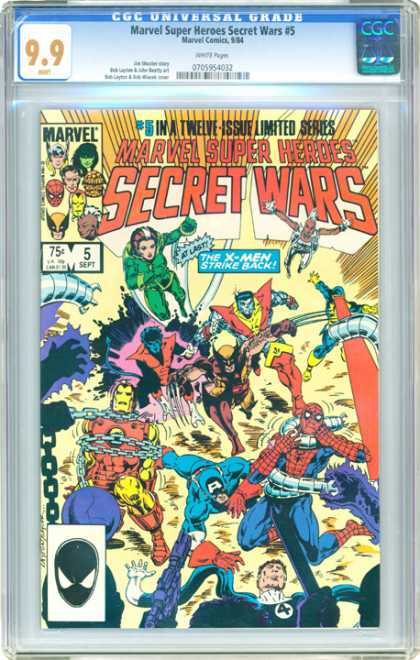 CGC Graded Comics - Marvel Super Heroes Secret Wars #5 (CGC)