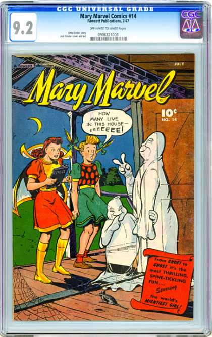 CGC Graded Comics - Mary Marvel Comics #14 (CGC)