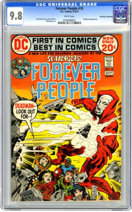 CGC Graded Comics - Forever People #10 (CGC)