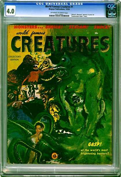 CGC Graded Comics - World Famous Creatures #1 (CGC)